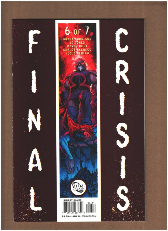 Final Crisis #6 DC Comics 2009 Grant Morrison Superman Batman NM- 9.2