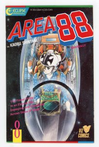 Area 88 #8 Viz Eclipse Kaoru Shintani NM