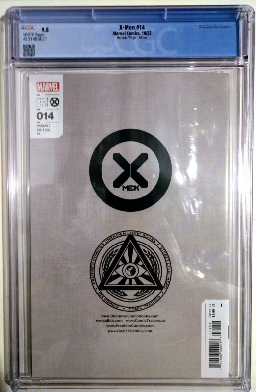 X-Men #14 (CGC 9.8, 2022) Mercado Virgin Variant