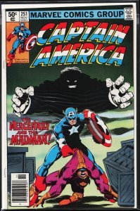 Captain America #251 (1980) Captain America