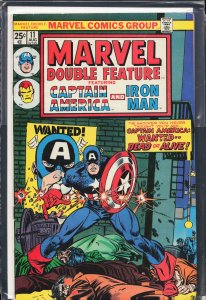 Marvel Double Feature #11 (1975) Captain America