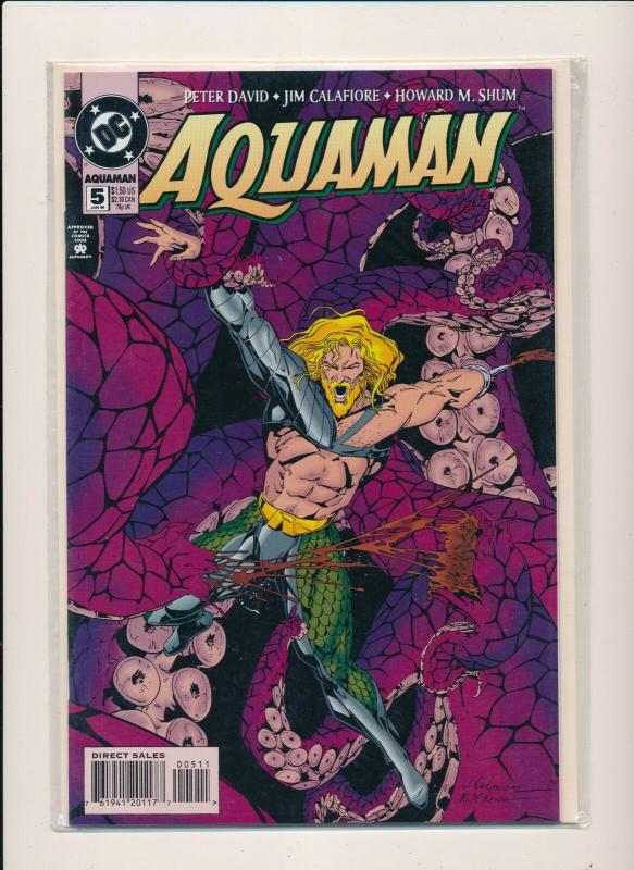 AQUAMAN #5 - DC Comics 1995 ~ NM (PJ02) 