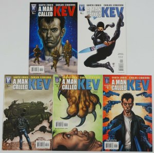 A Man Called Kev #1-5 VF/NM complete series - garth ennis - authority spin-off