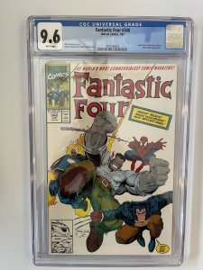 Fantastic Four #348 CGC 9.6  Marvel Spider-Man, Wolverine, Hulk App (1991)