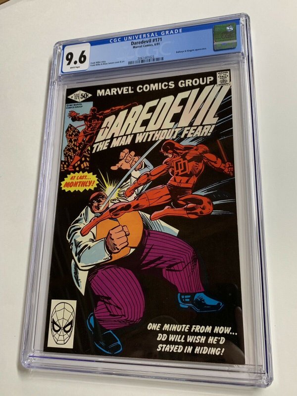 Daredevil #171 CGC graded 9.6