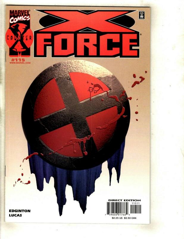 7 X-Force Marvel Comics # 115 Flashback 1 Annual 2 Sp 95 96 97 Megazine 1 EK4