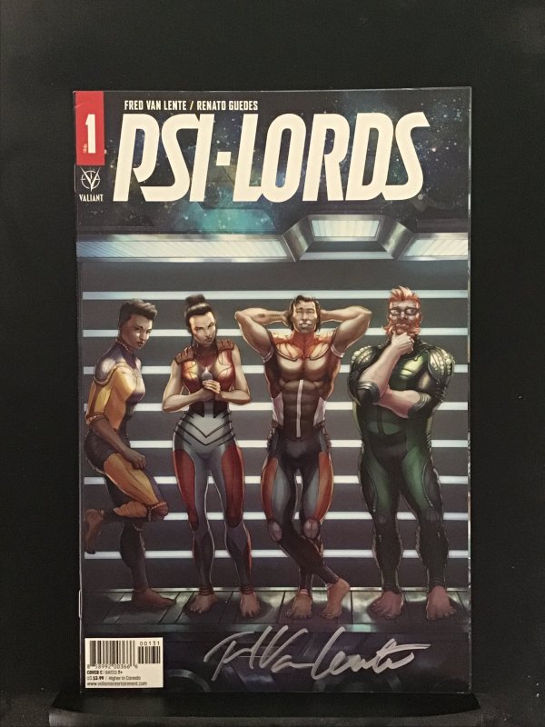 Psi-Lords #1 Cover C signed by Fred Van Lente with COA