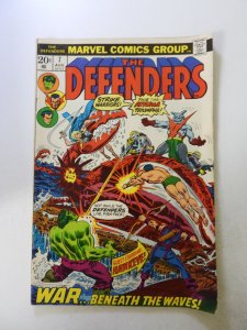 The Defenders #7 (1973) VG/FN condition writing back cover