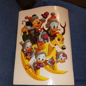 WALT DISNEY CHRISTMAS PARADE DELL GIANT 6 golden age precode UNCLE SCROOGE 1954