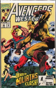 Avengers West Coast #92 (1993) West Coast Avengers / Avengers West Coast