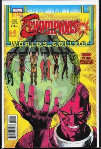 Champions #13 Second Print Cover (2017) Champions