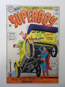 Superboy #126 (1966) VG- Condition 3 centerfold wraps detached bottom staple