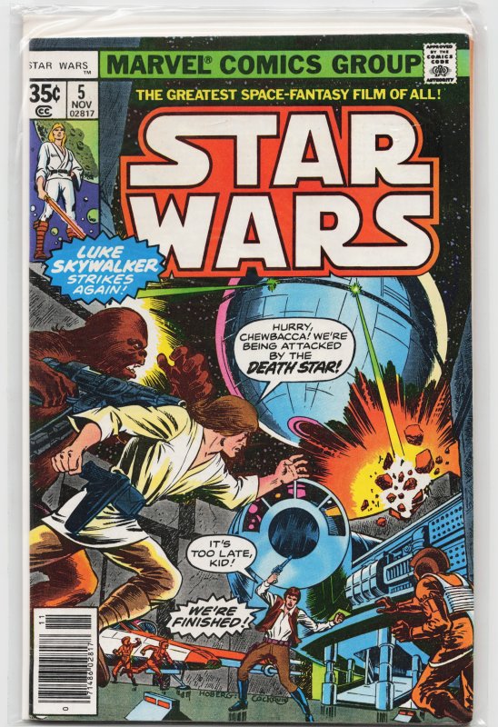 Star Wars #5 (1977) Star Wars [Key Issue]
