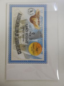 Spider-Gwen #24 Campbell Cover D (2017) Signed Campbell NM or Better!!