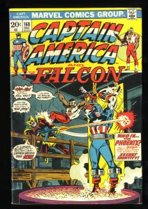 Captain America #168 FN+ 6.5 1st Appearance Helmut Zemo!