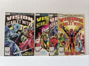 The Vision And The Scarlet Witch  #1 2 3 4 Limited Series 