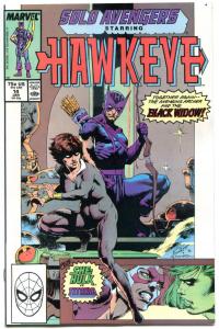 HAWKEYE - SOLO AVENGERS #1 2 3 4 5 6 7 8 9 10 11 12-19, VF/NM, 1987, 19 issues