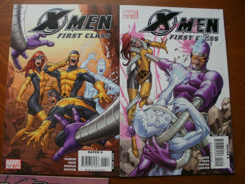6 Near-Mint Marvel X-MEN FIRST CLASS Comic #11 12 13 14 15 16 Parker Cruz Coover