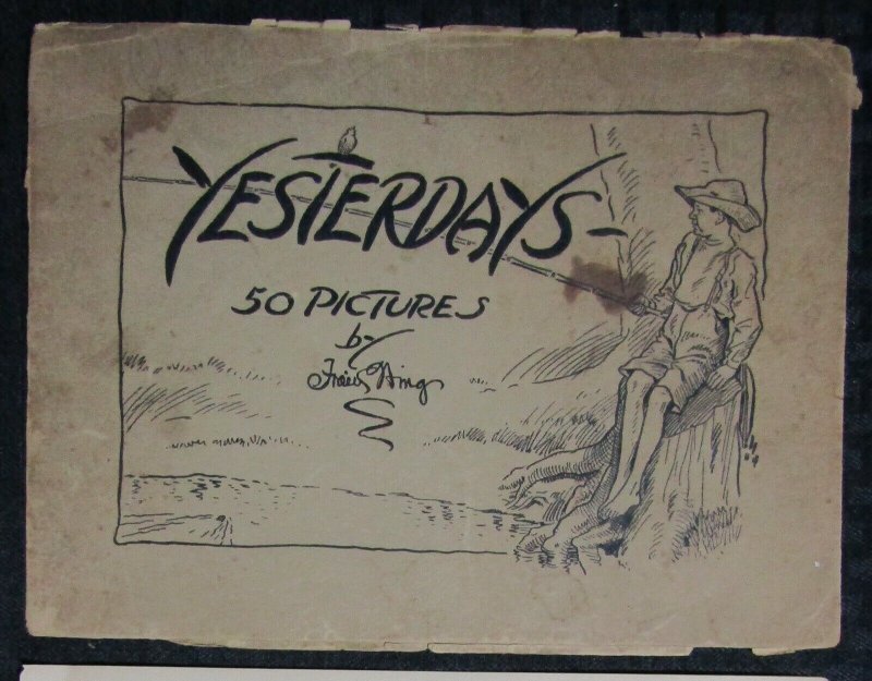 1910 YESTERDAYS Comic Strip by Frank King 10x7 pg.2 FN 6.0 Grand Central House