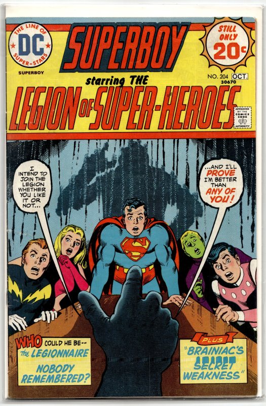 Superboy #204 (1974) Superboy