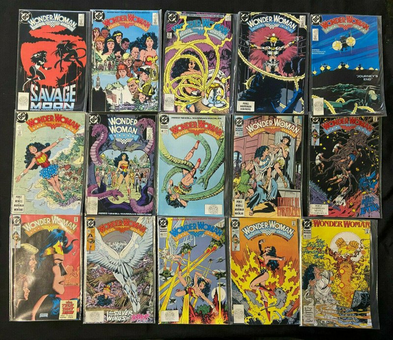 WONDER WOMAN GEORGE PEREZ COMICS #1-89 MOST FN-VF OR BETTER 