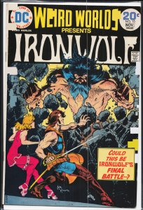 Weird Worlds #10 (1974) Ironwolf