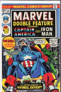 Marvel Double Feature #15 (1976) Captain America