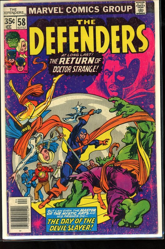 The Defenders #58 (1978)