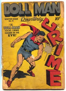 Doll Man #11  1946 - Quality  -P - Comic Book