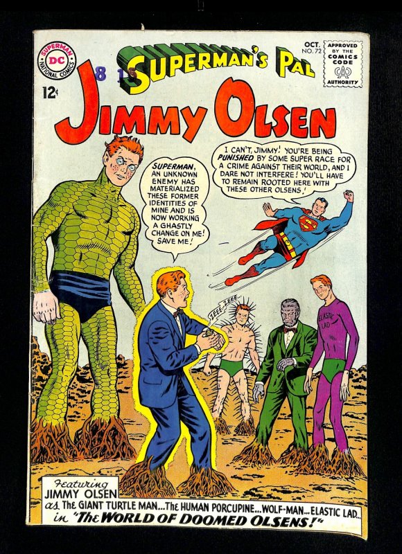 Superman's Pal, Jimmy Olsen #72