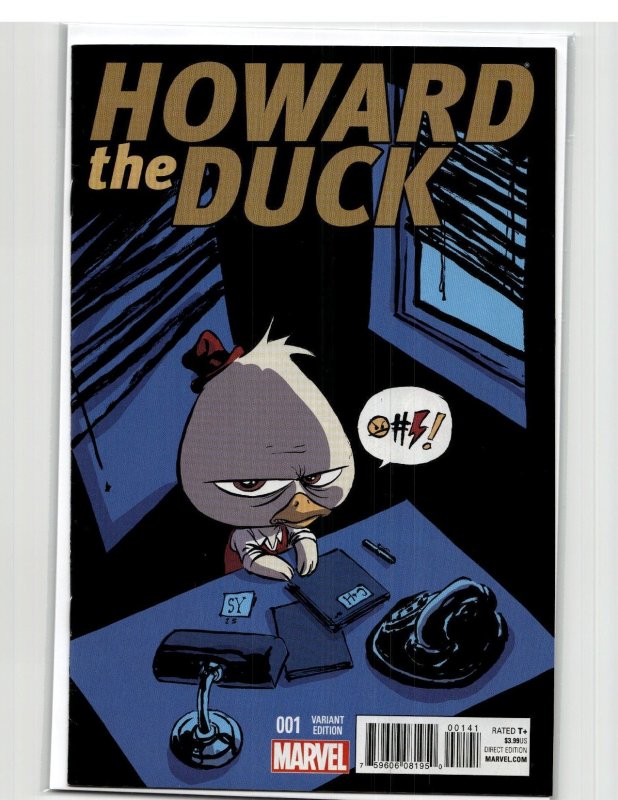 Howard the Duck #1 Young Cover (2015) Howard the Duck