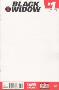 Black Widow (5th Series) #1E VF/NM ; Marvel | Blank Variant