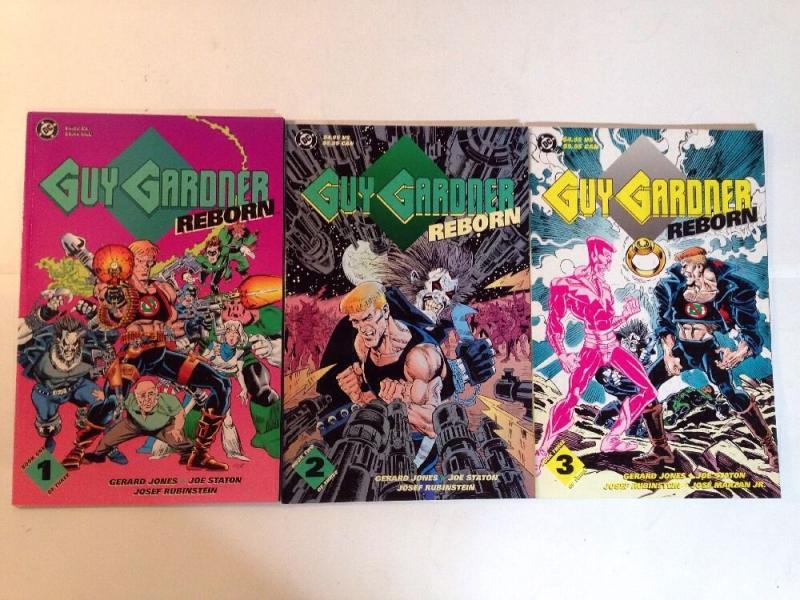 Guy Gardner 1-3 Complete Near Mint Lot Set Run