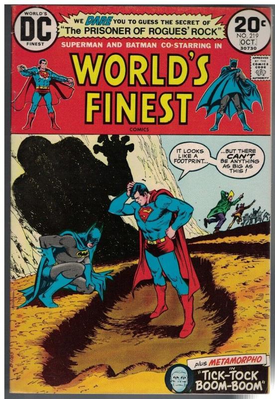 WORLDS FINEST 219 FN-  Oct. 1973