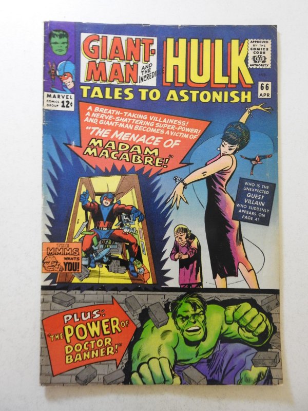 Tales to Astonish #66 (1965) VG+ Condition moisture stains