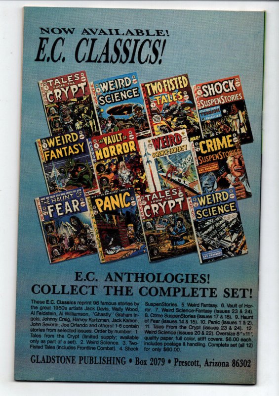 Vault of Horror #1 - Horror - EC Reprint - Gladstone - 1990 - (-NM)