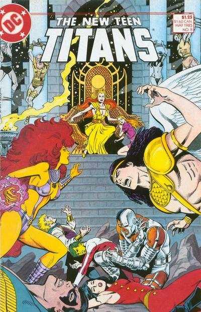 New Teen Titans (1984 series) #8, NM (Stock photo)