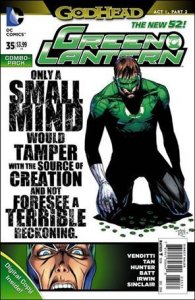 Green Lantern (2011) 35-B Polybagged Billy Tan Cover Combo Pack VF/NM