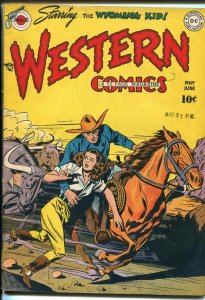 WESTERN #3 1948-DC-WYOMING KID-VIGILANTE-vg+