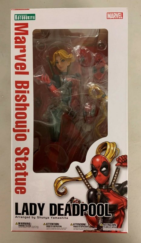 Kotobukiya Marvel Bishoujo Lady Deadpool Statue | Comic