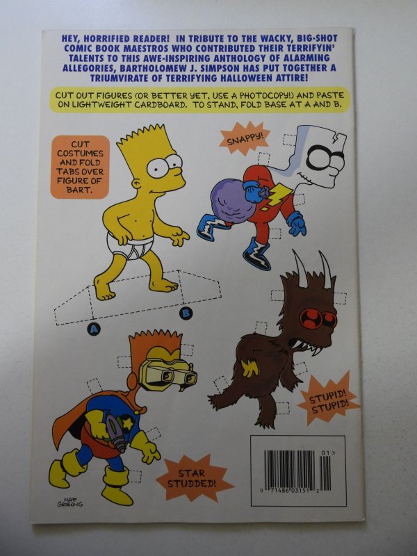 Bart Simpson's Treehouse of Horror #1 (1995) VF- Condition