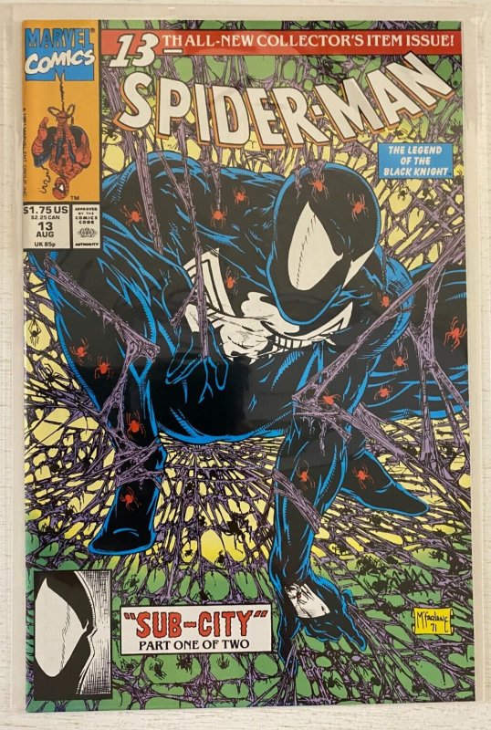 Spider-Man #13 Direct Marvel 8.5 VF+ (1991)