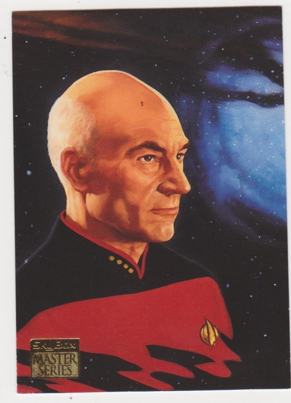 1993 Skybox Star Trek Master Series #48 Captain Jean-Luc Picard