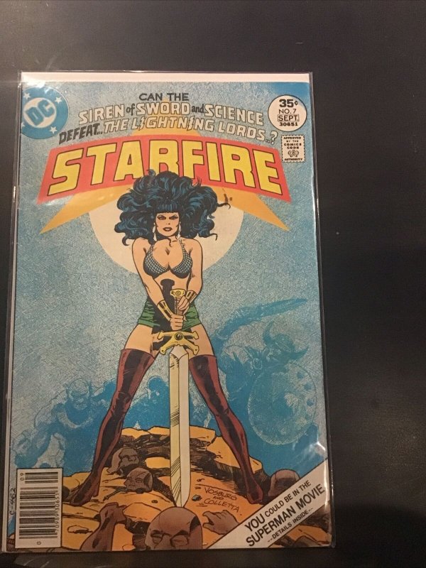 STARFIRE #7 DC COMICS 1976 2nd APPEARANCE TEEN TITANS