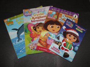 Dora the Explorer Lot of 4 books