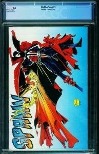 MALIBU SUN #13-CGC 9.4-1992-1st SPAWN-TODD MCFARLANE 1396764020