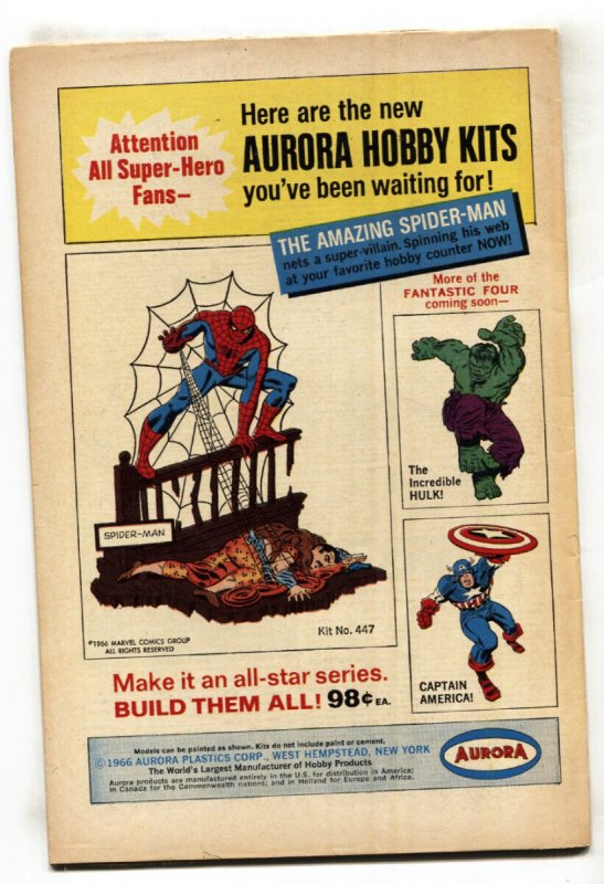 X-MEN-#28 comic book 1966 1st BANSHEE MARVEL VG/FN