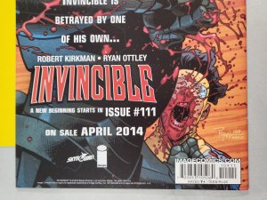 Invincible #109 2014 Image Comics Amazon Prime TV Show Robert Kirkman