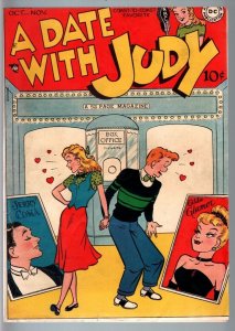 A DATE WITH JUDY #7-DC-1948-TEEN HUMOR-GOLDEN AGE- FN+