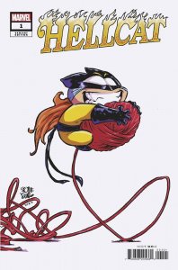 Hellcat Volume 2 #1 Marvel Comics Skottie Young Variant Cover Near Mint
